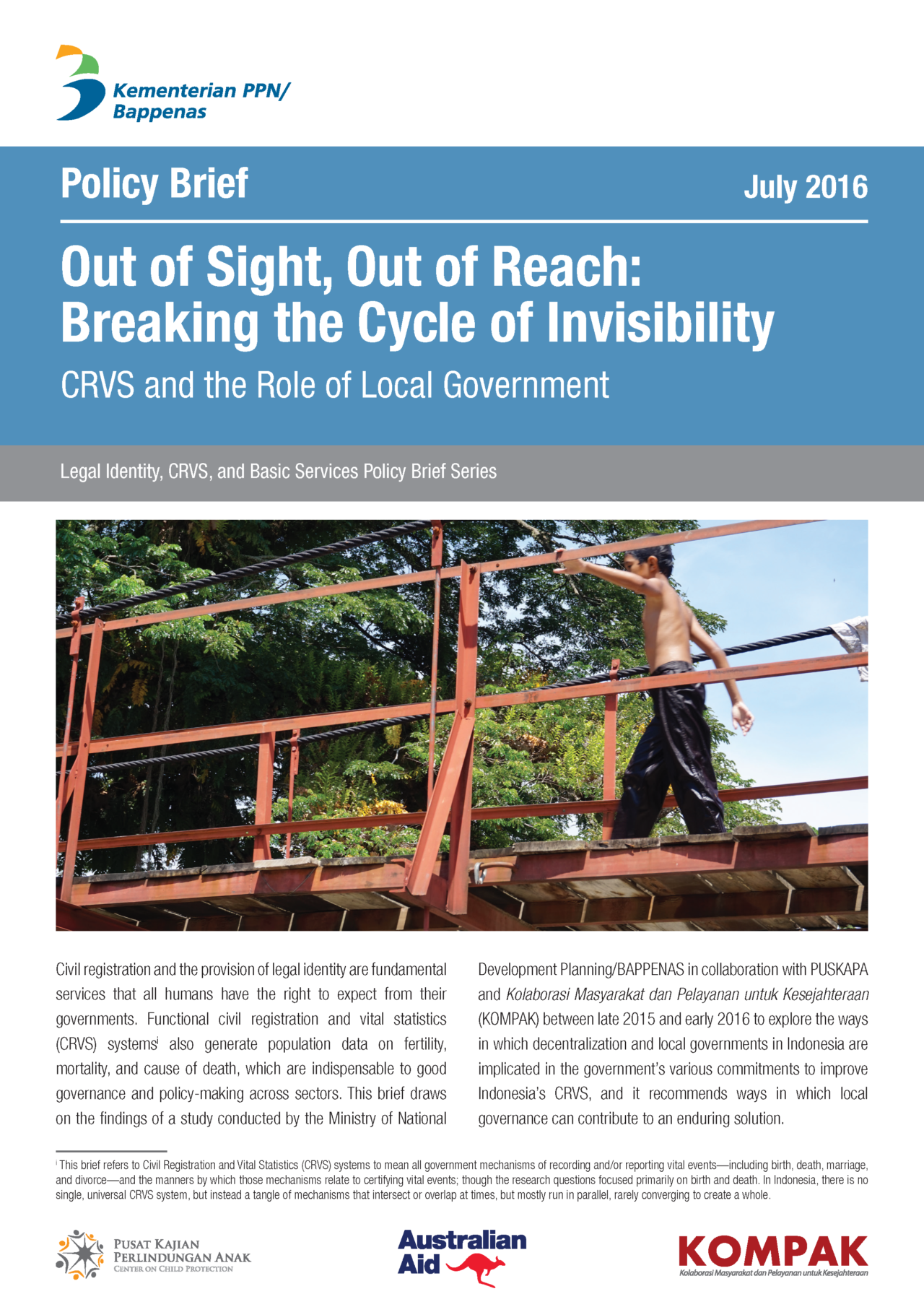 Out of Sight, Out of Reach: Breaking the Cycle of Invisibility – CRVS and the Role of Local Government