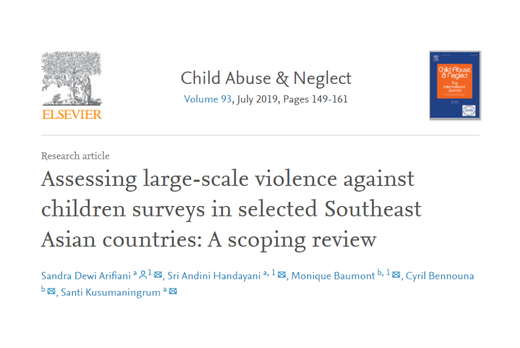 Assessing large-scale violence against children surveys in selected Southeast Asian countries: A scoping review